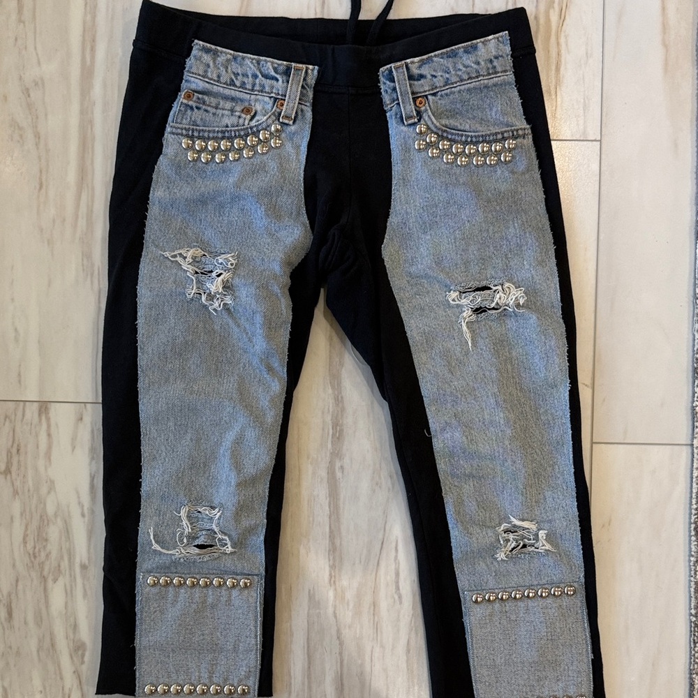 Bejeweled capree jeans